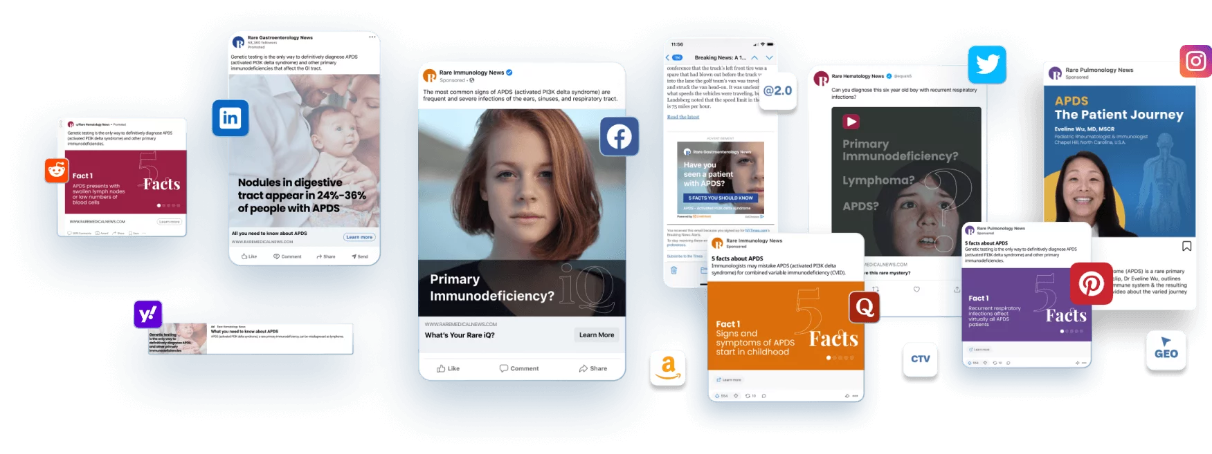 RMN content distributed across channels