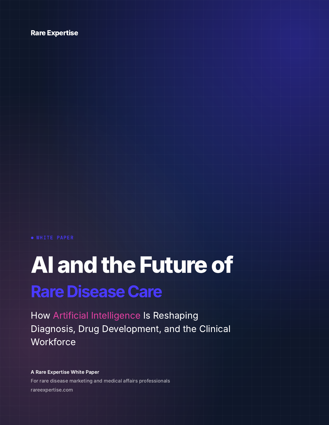AI and the Future of Rare Disease Care cover