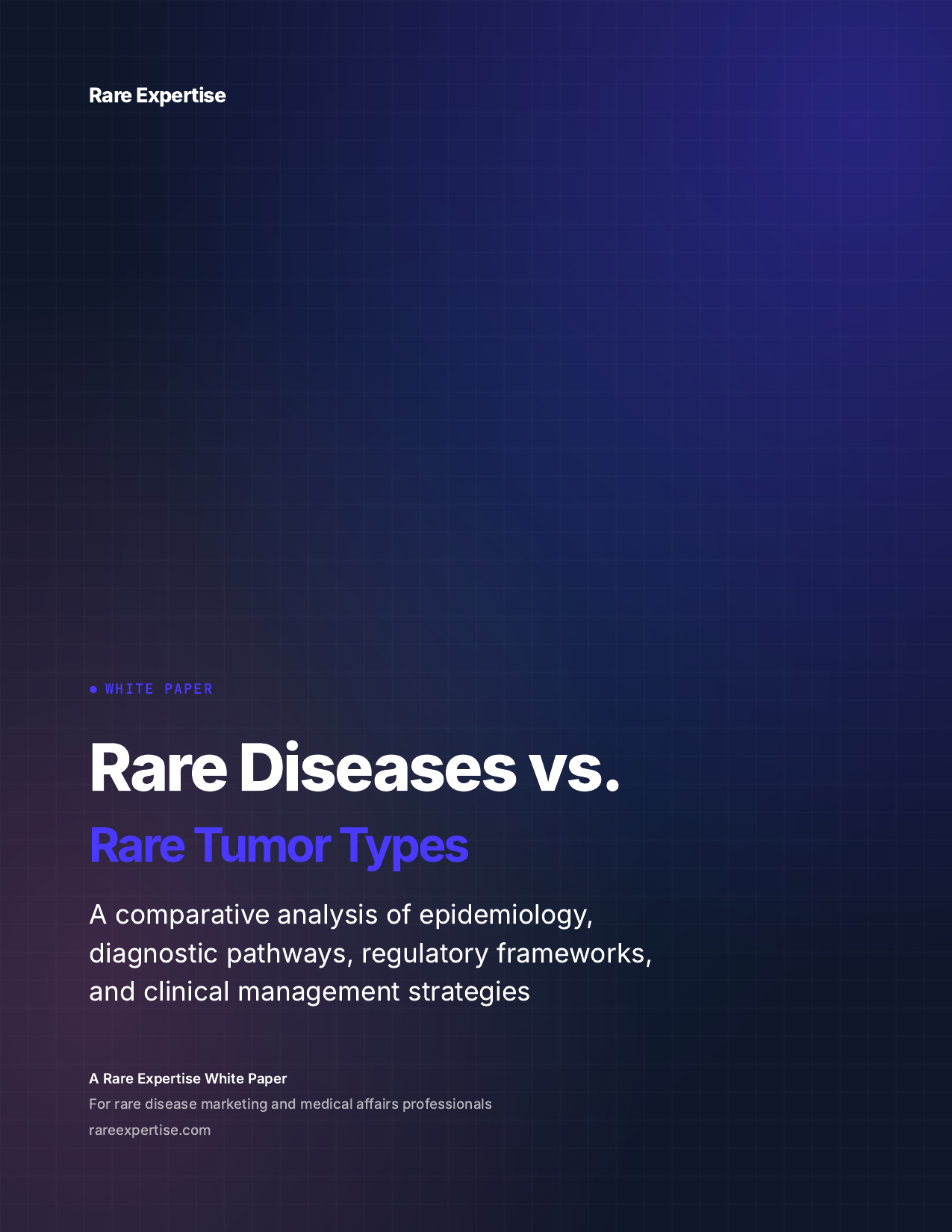Rare Diseases vs. Rare Tumor Types cover